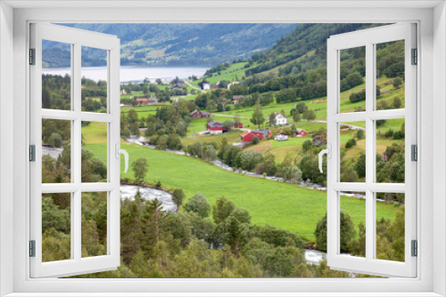 Fototapeta Naklejka Na Ścianę Okno 3D - Amazing and Beautiful Showcase of Nature in Norway and Norwegian Landscapes. Europe Polar, Outdoors, Nature, Travel, Adventures.