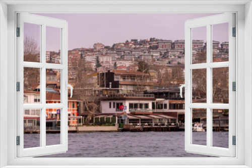 Fototapeta Naklejka Na Ścianę Okno 3D - Buildings on the banks of the Bosphorus