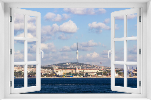Fototapeta Naklejka Na Ścianę Okno 3D - Istanbul Bosporus strait beautiful views Turkey