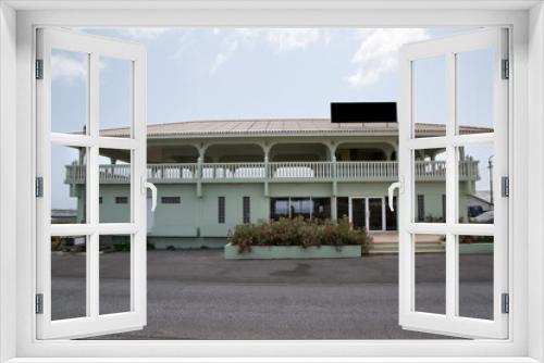 Fototapeta Naklejka Na Ścianę Okno 3D - Gebäude auf Curacao 