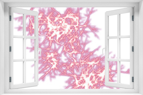 Fototapeta Naklejka Na Ścianę Okno 3D - 3d illustration electrical storm energy electricity red power png transparent background