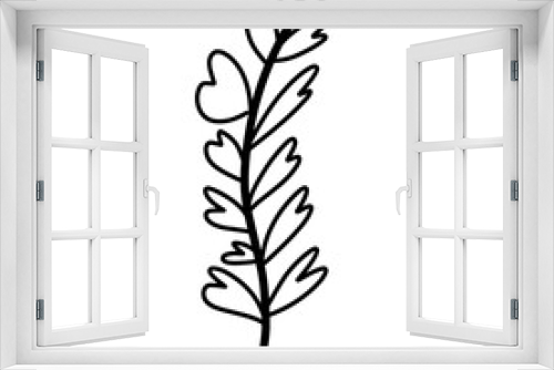 Fototapeta Naklejka Na Ścianę Okno 3D - Pattern Seamless Leaves