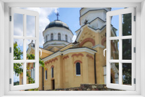 Fototapeta Naklejka Na Ścianę Okno 3D - Medieval Kremikovtsi Monastery of Saint George, Bulgaria