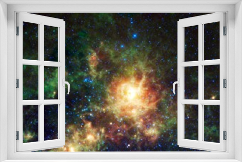 Fototapeta Naklejka Na Ścianę Okno 3D - Outer Space Galaxy Stars Universe Cosmic Background