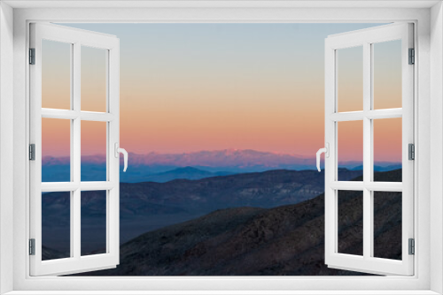 Dante's View Sunset at Death Valley National Park, California