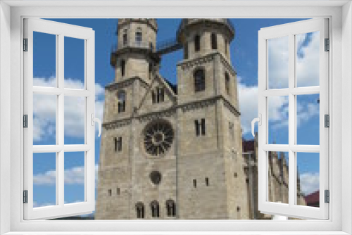 Fototapeta Naklejka Na Ścianę Okno 3D - Meiningen – evangelische Stadtkirche( Thüringen)