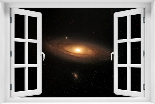 Fototapeta Naklejka Na Ścianę Okno 3D - Andromeda Galaxie M31