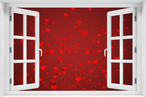 Heart valentine day abstract background