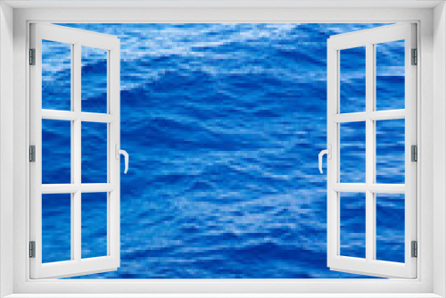 Fototapeta Naklejka Na Ścianę Okno 3D - blue background of sea water