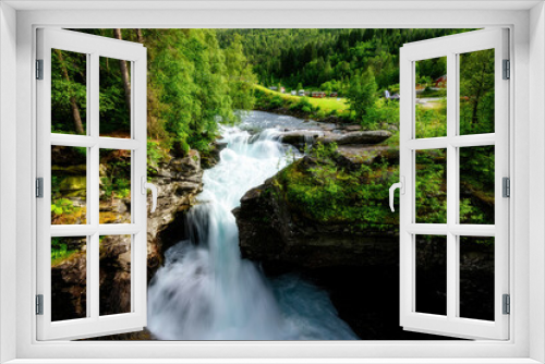 Fototapeta Naklejka Na Ścianę Okno 3D - Scenic Views in Norway