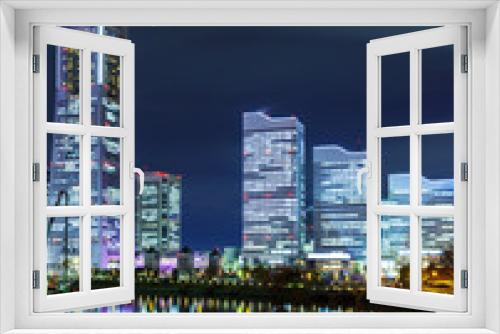 Fototapeta Naklejka Na Ścianę Okno 3D - Yokohama skyline