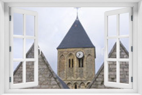 Fototapeta Naklejka Na Ścianę Okno 3D - Classical French church