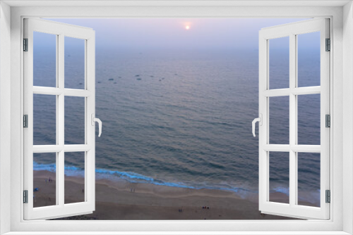 Fototapeta Naklejka Na Ścianę Okno 3D - sunset on the beach of Goa