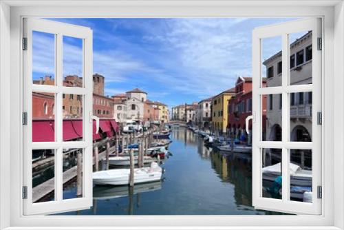 Fototapeta Naklejka Na Ścianę Okno 3D - Little Venice