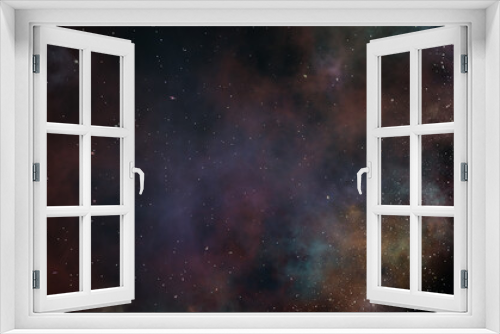 Fototapeta Naklejka Na Ścianę Okno 3D - Cosmic starry background