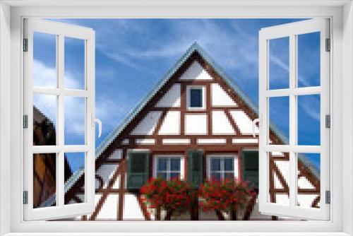 Fototapeta Naklejka Na Ścianę Okno 3D - Altstadt von Gernsbach - Schwarzwald