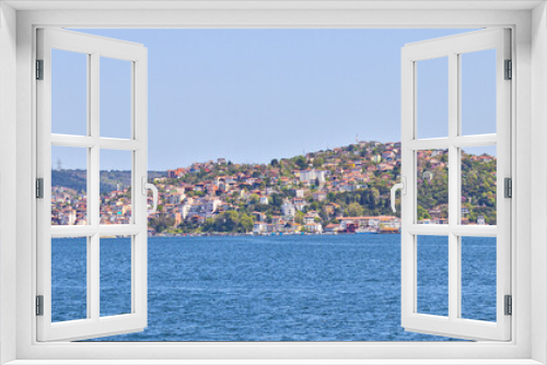 Fototapeta Naklejka Na Ścianę Okno 3D - Bosphorus strait building architecture