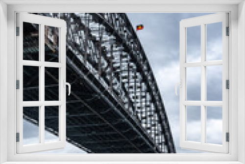 Fototapeta Naklejka Na Ścianę Okno 3D - Australian Landmark the iconic Sydney Harbour Bridge in 2023.