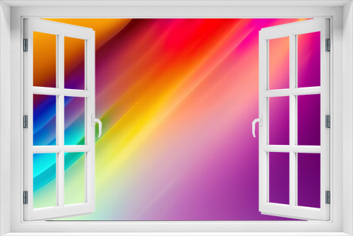 abstract rainbow background- Generative Ai