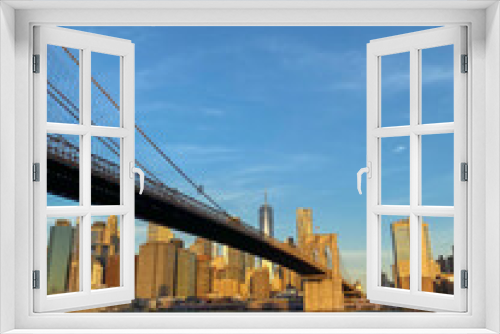 Fototapeta Naklejka Na Ścianę Okno 3D - Die sTadt New York