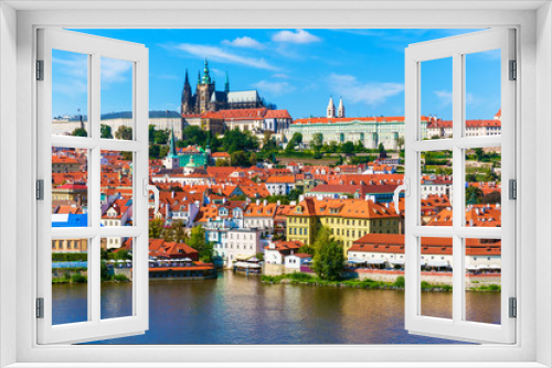 Fototapeta Naklejka Na Ścianę Okno 3D - Scenery of Prague, Czech Republic