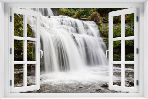 Fototapeta Naklejka Na Ścianę Okno 3D - Liffey Falls