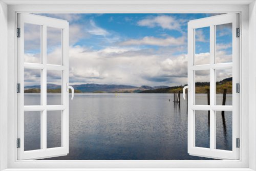 Fototapeta Naklejka Na Ścianę Okno 3D - Loch Lomond, Scotland