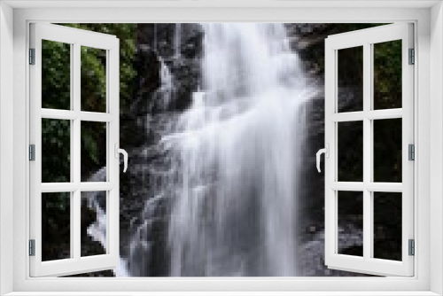 Fototapeta Naklejka Na Ścianę Okno 3D - Perfect Waterfall