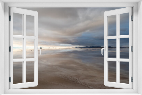 Fototapeta Naklejka Na Ścianę Okno 3D - salt flats Uyuni