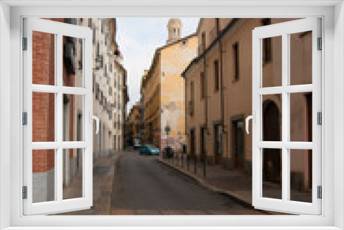 Fototapeta Naklejka Na Ścianę Okno 3D - Torino street