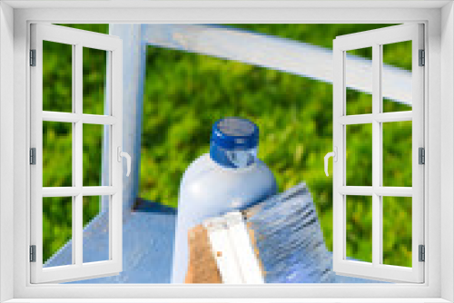 Fototapeta Naklejka Na Ścianę Okno 3D - Neuer Anstrich