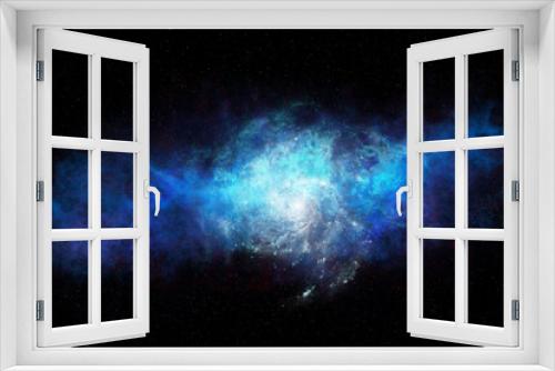 Fototapeta Naklejka Na Ścianę Okno 3D - Galaxy Nebula Space Background and Wallpaper