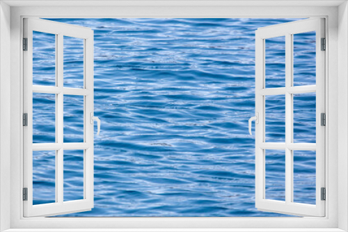 Fototapeta Naklejka Na Ścianę Okno 3D - Blue water surface in the sea as an abstract background.