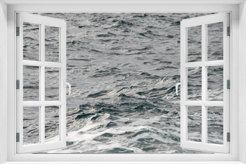 Fototapeta Naklejka Na Ścianę Okno 3D - Bubbling sea water, waves on the sea.