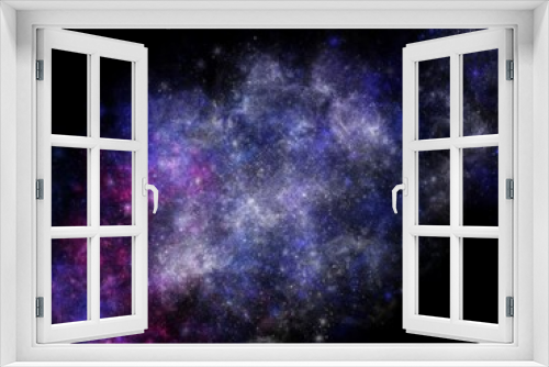 Fototapeta Naklejka Na Ścianę Okno 3D - fantasy space outer sky nebula galaxy background 
