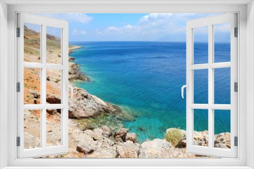 Fototapeta Naklejka Na Ścianę Okno 3D - Crete - coast near Kissamos