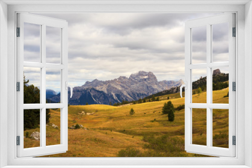 Fototapeta Naklejka Na Ścianę Okno 3D - Dolomites