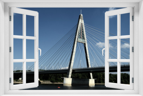 Fototapeta Naklejka Na Ścianę Okno 3D - Detail of bridge (Hungary)