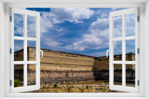 Fototapeta Naklejka Na Ścianę Okno 3D - Prehispanic ruins of Mitla