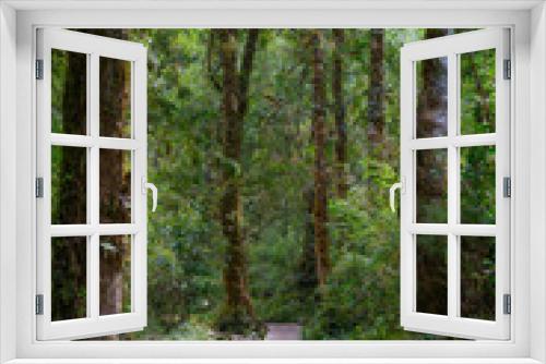 Fototapeta Naklejka Na Ścianę Okno 3D - Vegetación