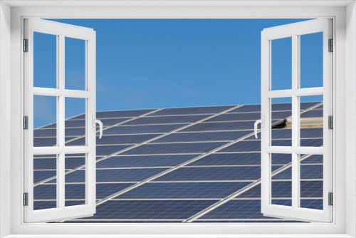 Fototapeta Naklejka Na Ścianę Okno 3D - Solar panels