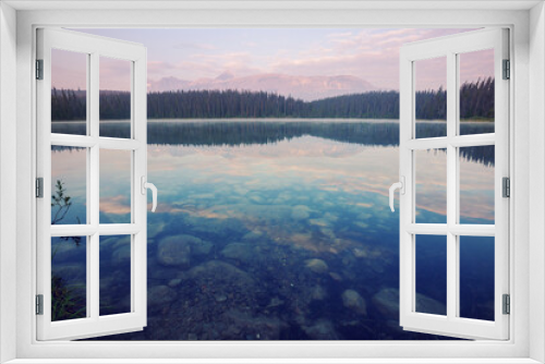 Fototapeta Naklejka Na Ścianę Okno 3D - Lake in Canada