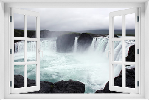 Fototapeta Naklejka Na Ścianę Okno 3D - godafoss, iseland