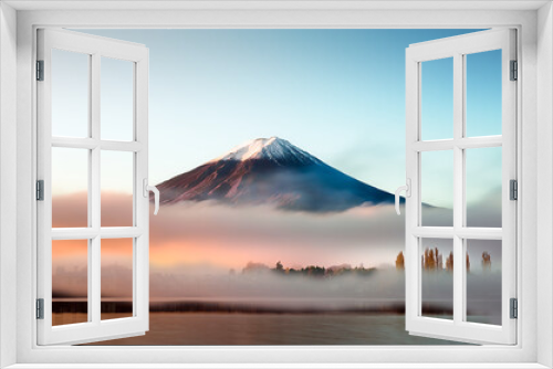 Fototapeta Naklejka Na Ścianę Okno 3D - Mt Fuji