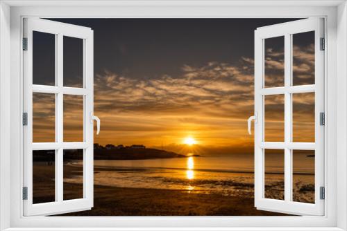 Fototapeta Naklejka Na Ścianę Okno 3D - Sunset views around the island of Anglesey , North Wales, uk