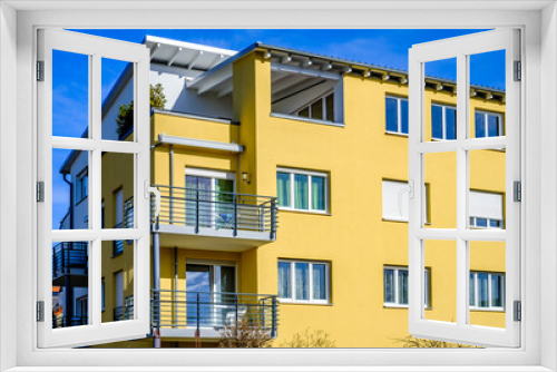 Fototapeta Naklejka Na Ścianę Okno 3D - modern apartment house in austria