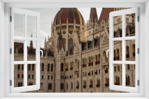 Fototapeta Naklejka Na Ścianę Okno 3D - Hugarian parlement in Budapest