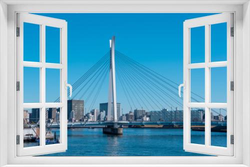 Fototapeta Naklejka Na Ścianę Okno 3D - 隅田川の風景
