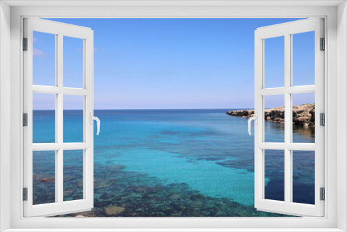 Fototapeta Naklejka Na Ścianę Okno 3D - A piece of paradise in the Mediterranean Sea 