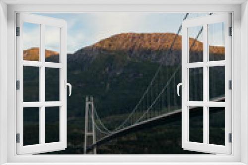 Fototapeta Naklejka Na Ścianę Okno 3D - Hardanger Bridge